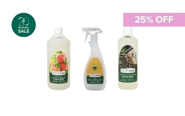 25% Off Earthsap Laundry Products Cover Image
